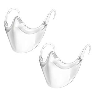 Durable reusable clear face shield